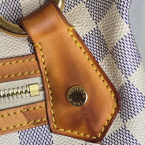 LOUIS VUITTON Azur Damier Evora MM - Picture 9 of 15